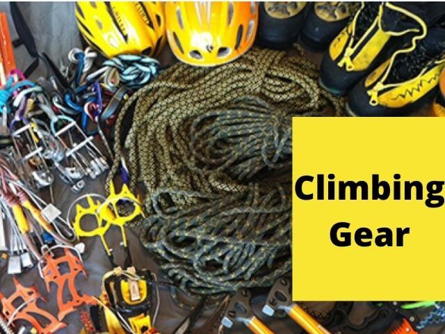 Climbing Gears for Mt Everest 