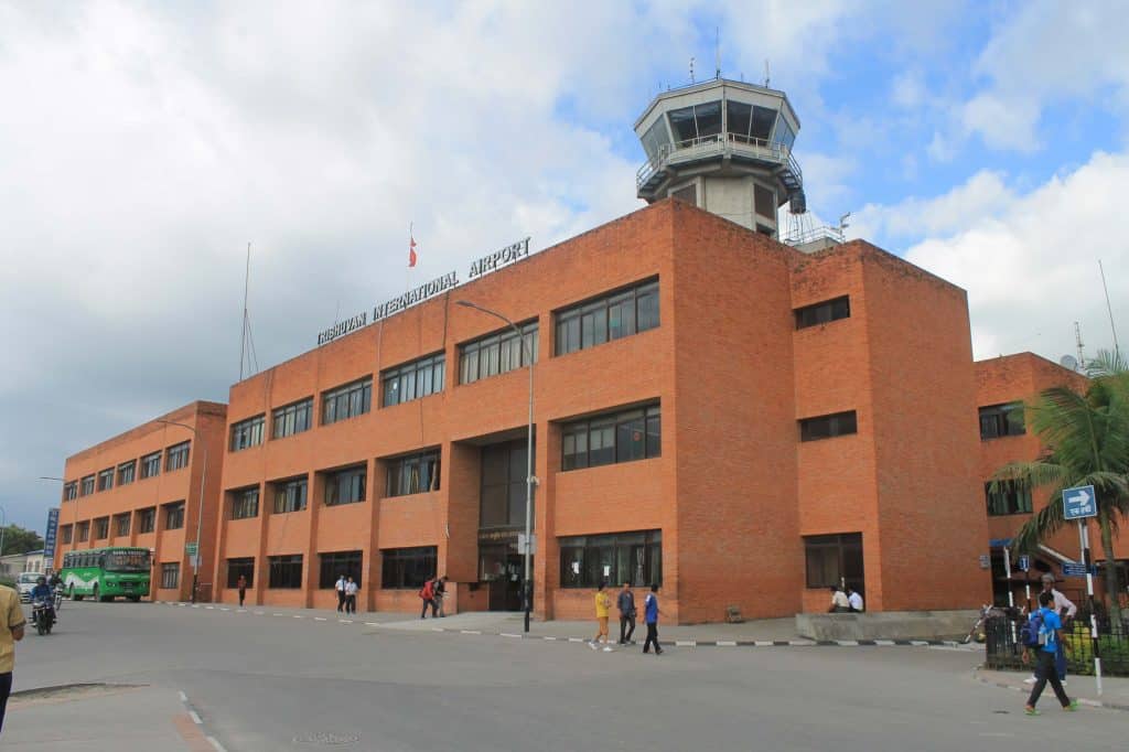 Tribhuvan International Airport building